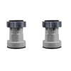 PZ 2 ADATTATORE RACCORDO POMPA FILTRO PISCINA 38 32 INTEX 10722 BESTWAY 58236 FILTRI PISCINE