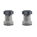 PZ 2 ADATTATORE RACCORDO POMPA FILTRO PISCINA 38 32 INTEX 10722 BESTWAY 58236 FILTRI PISCINE