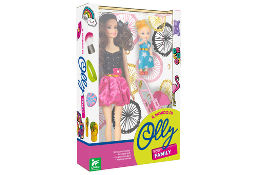 Fashion Doll Con Bambolina e Passeggino 2 Assortimenti