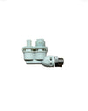 Valvola a 3 Vie - VNR Autoinnesco - Racc.M1/8 Girevole in Acciaio 12R11 Originale Faber
