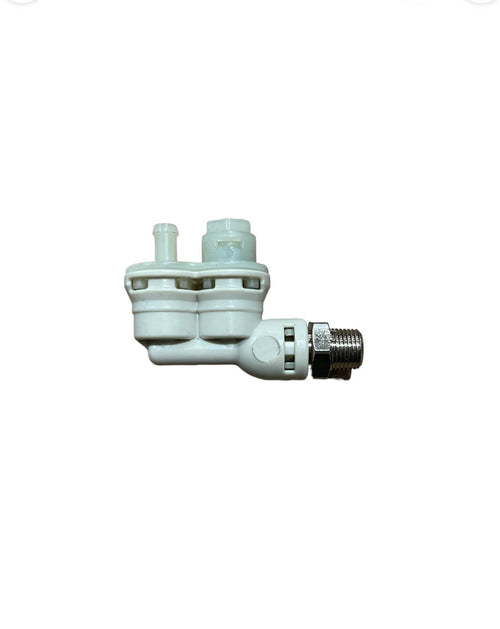 Valvola a 3 Vie - VNR Autoinnesco - Racc.M1/8 Girevole in Acciaio 12R11 Originale Faber