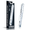 Dildo doppio anale vaginale LOVETOY FLAWLESS CLEAR DOUBLE DILDO 30 cm