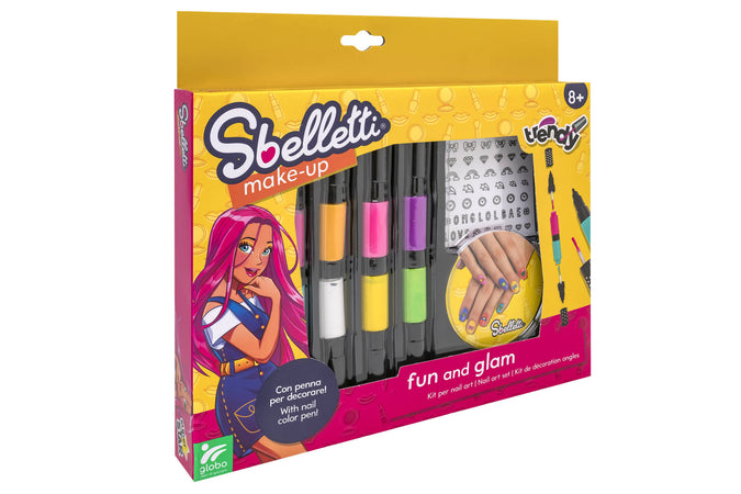 Sbeletti Decora Unghie con 8 Smalti
