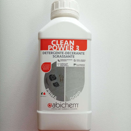 Abichem 1lt CLEAN POWER detergente-decerante sgrassante