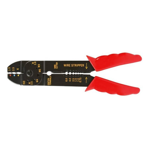 Pinza per capicorda e terminali isolati con manici in PVC