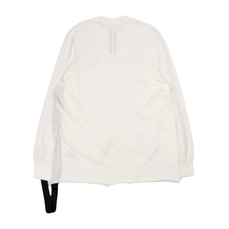 RICK OWENS DRKSHDW Jumbo Ls T in Milk da uomo