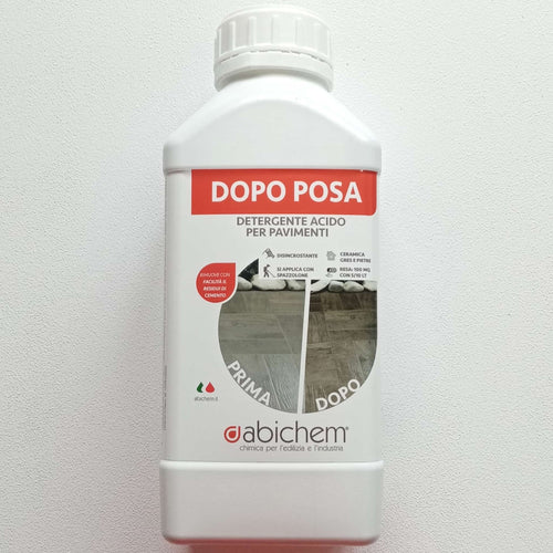 Abichem 1lt DOPO POSA detergente acido per pavimenti