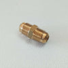 Niples 3/8 x 3/8 diametro 10mm per condizionamento in ottone senza dadi per unire tubo rame