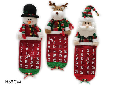 Calendario Avvento con Personaggio Natalizio