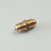 Niples condizionamento 1/2 x 1/2 diametro 12mm in ottone senza dadi per unire tubo rame