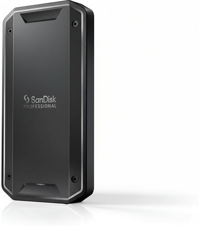 SanDisk PROFESSIONAL PRO-G40 SSD 2TB (Mobile SSD, exFAT Formatted, Rugged NVMe SSD with Thunderbol 3, USB-C, up to 3000MB/s Read, IP68 Housing, Dust and Water Resistant)