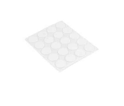 Coprivite Tappi Adesivi Decorativi Antiscivolo Bianchi Confezione da 200 pezzi