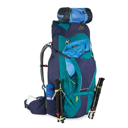 Marsupio Zaino da carico BIGWALK  PRO80 LITRI Petrolio-Blu