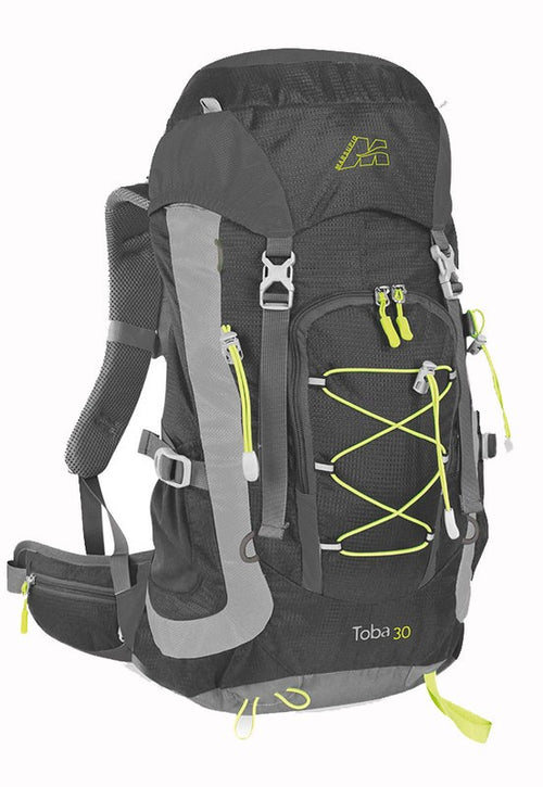 Marsupio Zaino trekking unisex TOBA 30 Lt Grigio