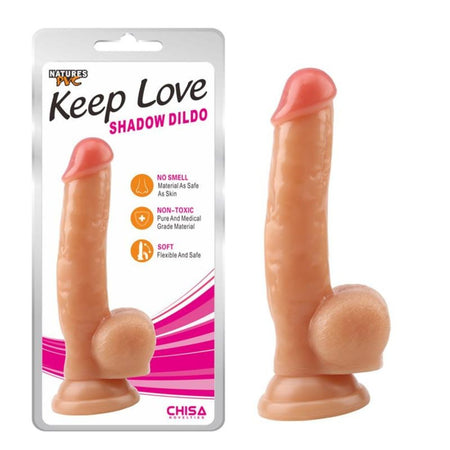 Dildo Realistico con Ventosa Shadow 22 cm