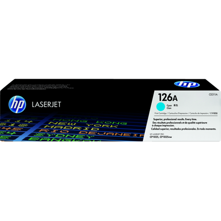 HP 126A - Ciano - originale - LaserJet - cartuccia toner (CE311A)