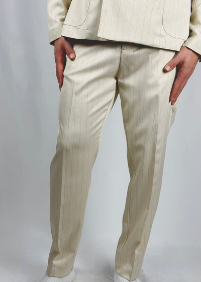 Pantalone con elastico relaxed fit