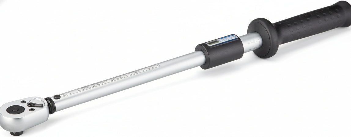 HAZET Drehmomentschlssel 5122-2CLT Vierkant-Abtrieb 12 mm (1/2 Zoll), Umschaltknarre min-max: 40 - 200 Nm, Werkzeug fr Reifenwechsel & Arbeiten an Kfz/ Auto & Fahrrad