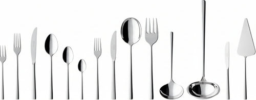 Villeroy & Boch Piemont Servizio di Posate per 12 persone, 113 Pezzi, Acciaio
