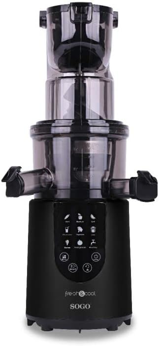 SOGO Spremiagrumi lento con spremitura a freddo  200 W touch screren