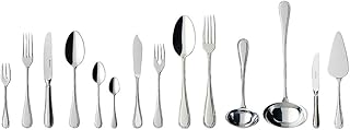 Villeroy & Boch 12-6243-9115 Kreuzband-Septfontaines Cutlery Set 113Pcs, 18/10 Stainless Steel Metal