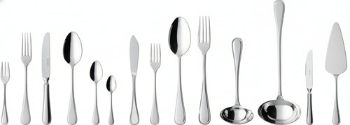 Villeroy & Boch 12-6243-9115 Kreuzband-Septfontaines Cutlery Set 113Pcs, 18/10 Stainless Steel Metal