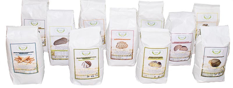 5kg Mix Pack Antichi Sapori " FARINA TIPO2 , SEMOLA RIMACINATA, CAPPELLI, KHORASAN, FARRO"-MOLINO ZAPPALA'