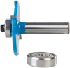 Fresa disco per scanalature 8 mm in acciaio temprato misure 10 e 20 silverline