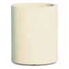 Vaso Cromia Venusio cilindrico decorazione in resina Made in Italy da Ø 40 x h 50 cm