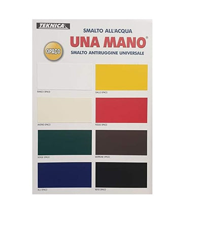 TEKNICA - UNAMANO SMALTO ALL'ACQUA GIALLO OPACO 500ML