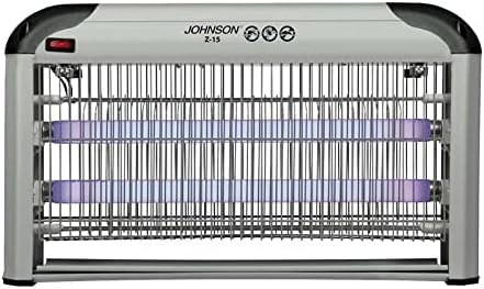 Antizanzare Elettrico 50mq 2 Lampade UV Silenzioso Cattura Zanzare Insetti