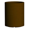Vaso Cromia Venusio cilindrico decorazione in resina Made in Italy da Ø 40 x h 50 cm