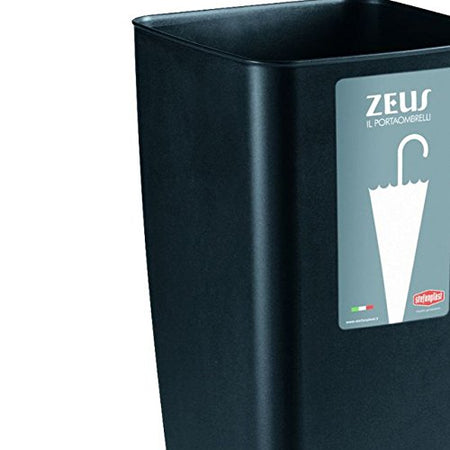 Portaombrelli "Zeus" quadrato in plastica h 55 cm per casa e ufficio