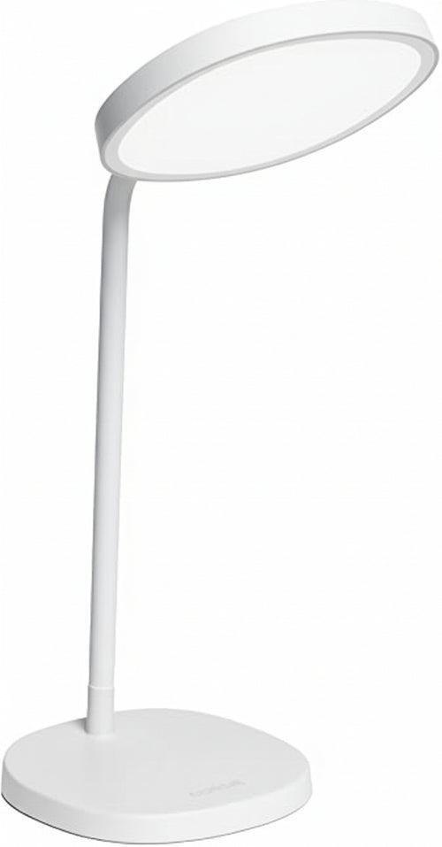 Lumie Task  Highly Adjustable Bright LED Light Therapy Desk Lamp Against Winter Blues, Crystal Clear Lighting, Maximum Visual Comfort, Improved Mood and Energy  Misty White