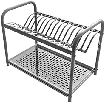 SCOLAPIATTI CON BASE DI APPOGGIO E CON RACCOGLIGOCCE IN ACCIAIO INOX IN VARIE MISURE (70 CM)
