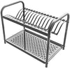SCOLAPIATTI CON BASE DI APPOGGIO E CON RACCOGLIGOCCE IN ACCIAIO INOX IN VARIE MISURE (70 CM)