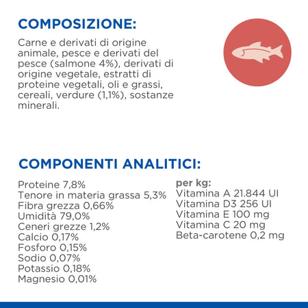 Hill's Healthy Cuisine spezzatino Gatti Adulti Multigusto 12x80 gr