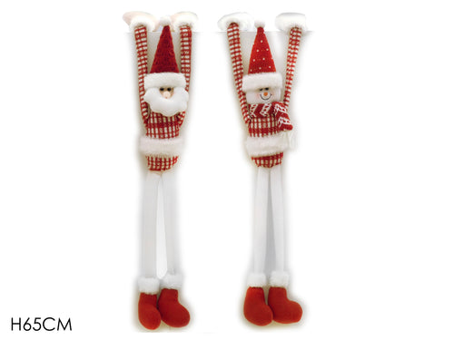 Personaggio Natalizio Appeso H65cm 2 Assortimenti