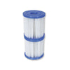 FILTRI FILTRO DI RICAMBIO CARTUCCIA CARTUCCE POMPA POMPE PISCINA MODELLO INTEX BESTWAY (MODELLO I 2 PZ)