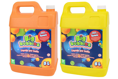 Bolle di Sapone 5lt Ricarica 2 Colori
