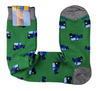 Calze lunghe uomo Gallo - Fantasia APEcar - colore menta/blu