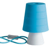 Lampada da tavolo originale in silicone color blu 40 watt E14