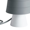 Lampada da tavolo originale in silicone color grigio 40 watt E14