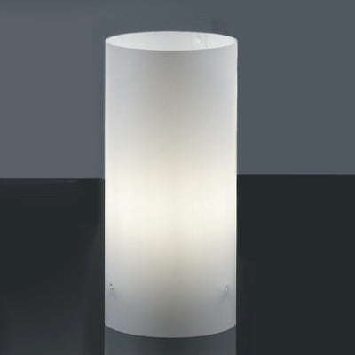 Abat-jour Linea Zero DECOLIGHT 608 DL W E27 LED polilux cilindro colorato lampada tavolo moderno
