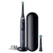 Oral-b io spazzolino elettrico ricaricabile 8s nero, 2 testine, 1 custodia da viaggio, 1 spazzolino - IO8 BLACK