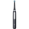 Oral-b io spazzolino elettrico ricaricabile 4s nero, 1 testina di ricambio, 1 custodia da viaggio - 4210201414902