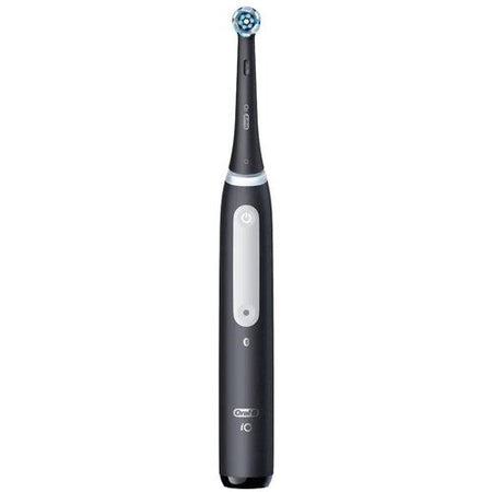Oral-b io spazzolino elettrico ricaricabile 4s nero, 1 testina di ricambio, 1 custodia da viaggio - 4210201414902
