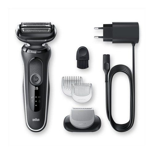 Braun series 5 51-w1600s rasoio nero, bianco - 51 W1600S