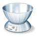 Bilancia cucina beurer 00070840 ks54 inox