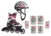 Fila Pattini in Linea J-ONE COMBO G 3 SET PINK/MAGENTA